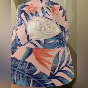 KC chiefs floral hat